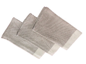 Lot de 3 SERVIETTES DE TABLE ARABESQUE  43*56cm