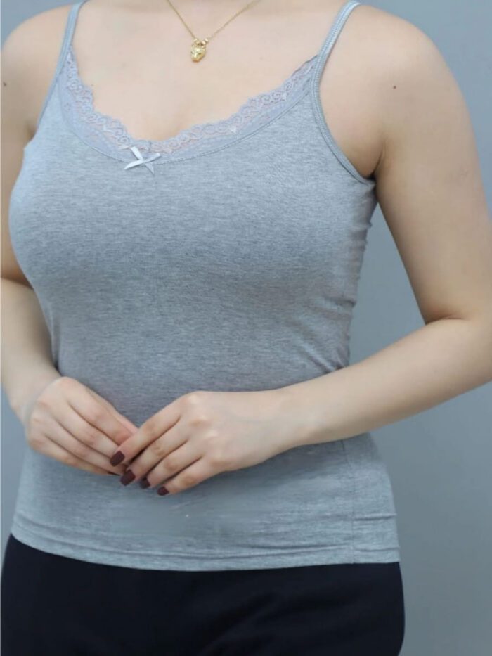 Gilet femme coton – Image 2
