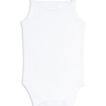 Body bébé  bretelle blanc uni