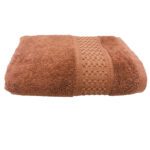 SERVIETTE EPONGE BOUCLE LANA ZINC