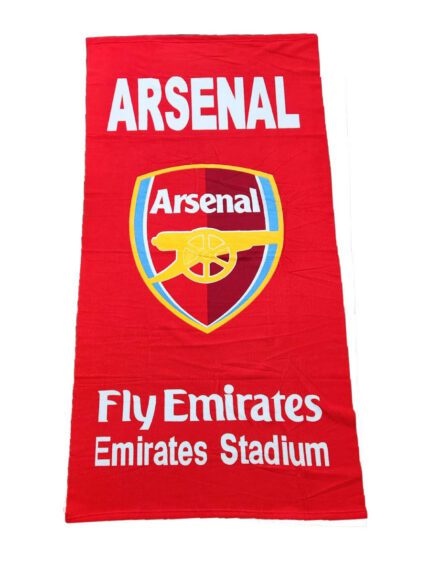 Serviette de Plage Enfant – Équipe de Football – 75x140 cm
