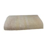 SERVIETTE EPONGE BOUCLE SILENE BEIGE CLAIR