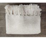 JETE COTON CAPRI  TAUPE CLAIR 160X250CM