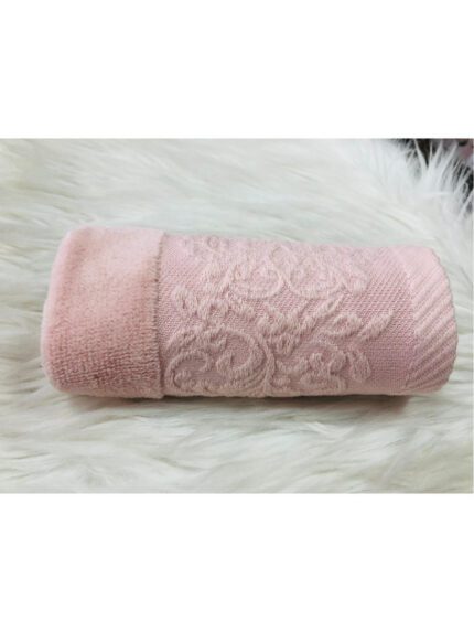 SERVIETTE INVITE 30/50 ROSE BEBE