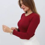 Body femme col rond