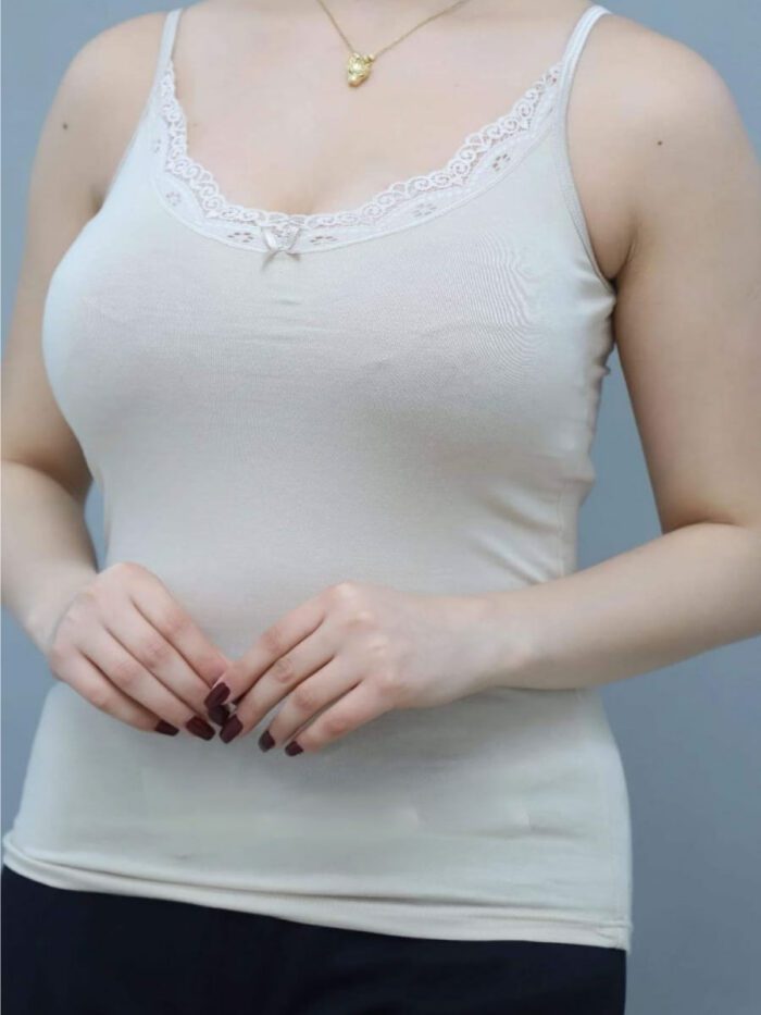 Gilet femme coton – Image 3