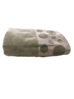 SERVIETTE EPONGE VELOUR CERCLE DIM 50 X90 GREGE – Image 2