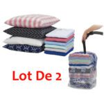 SET DE 2 SAC A CUBE A VIDE -Taille   XL  (55*70*30)