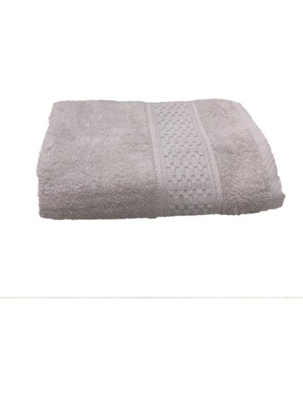 SERVIETTE EPONGE BOUCLE LANA ROSE CLAIR