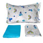 PARURE DE LIT BEBE 100% COTON 60X120 CM