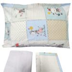 PARURE DE LIT BEBE 100% COTON 60X120 CM