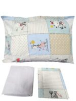 PARURE DE LIT BEBE 100% COTON 60X120 CM