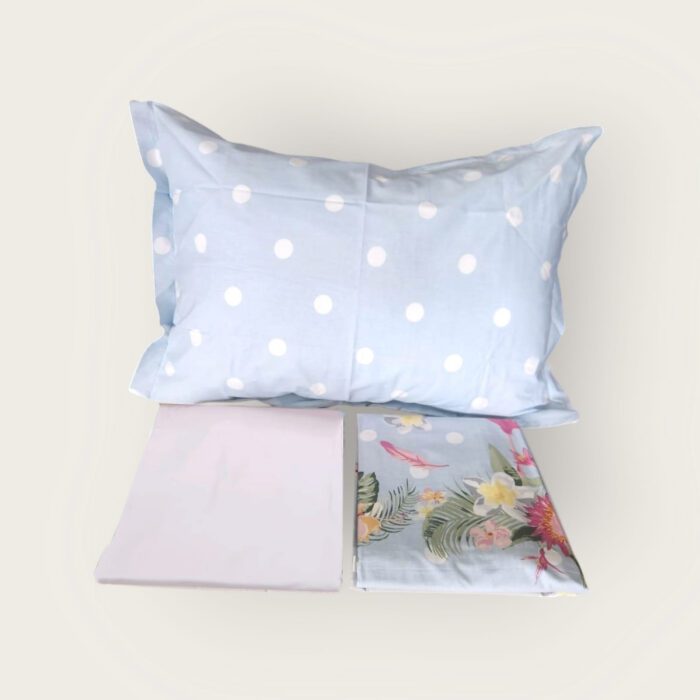 PARURE DE LIT 1,5 PLACE 100% COTON 120X190 CM – Image 2