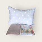PARURE DE LIT 1,5 PLACE 100% COTON 120X190 CM