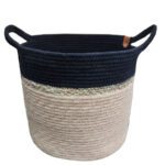 PANIER + Z3AF 25/H25CM EN JUTE