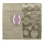SERVIETTE EPONGE VELOUR CERCLE DIM 50 X90 GREGE