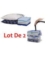 SET DE 2 SAC A CUBE A VIDE -Taille  L (55*60*35) – Image 2