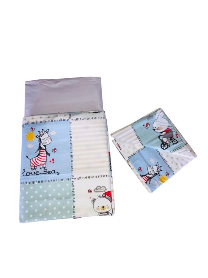 PARURE DE LIT BEBE 100% COTON 60X120 CM – Image 2