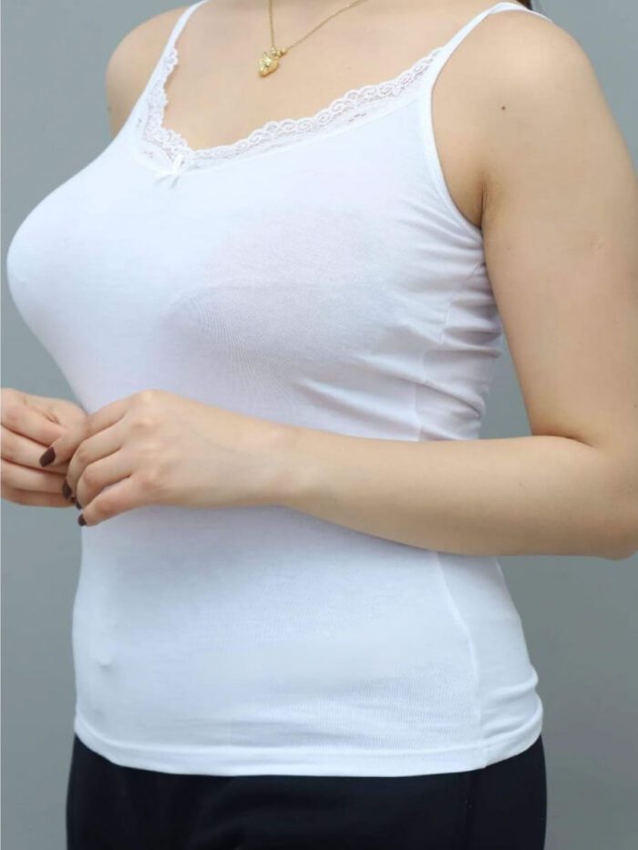 Gilet femme coton – Image 4