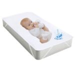 PROTEGE MATELAS BEBE 60x120 PLAT  IMPERMEABLE BLANC