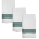 LOT DE 3 TORCHONS DE TABLE 100% COTON NID D’ABEILLE 45X62 cm