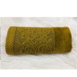 SERVIETTE INVITE JULIA MARRON  30/50