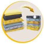 SET DE 2 SAC A CUBE A VIDE -Taille  L (55*60*35)