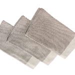 Lot de 3 SERVIETTES DE TABLE ARABESQUE  43*56cm