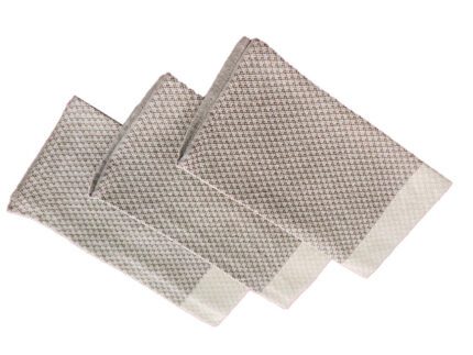 Lot de 3 SERVIETTES DE TABLE ARABESQUE  43*56cm