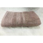 SERVIETTE EPONGE BOUCLE SILENE ROSE MAUVE