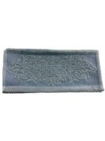 SERVIETTE INVITE VELOUR 30/50 GRIS – Image 2