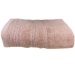 SERVIETTE EPONGE BOUCLE SILENE ROSE