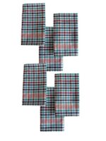 LOT DE 6 SERVIETTES DE TABLE 100% COTON 50X50cm – Image 2