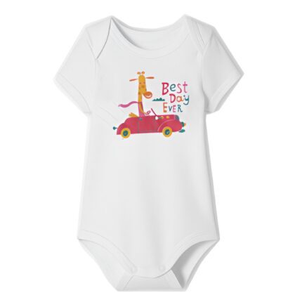 Body bébé demi-manches -GIRAFE