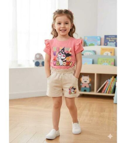 Ensemble 2 pièces short fille CORAIL