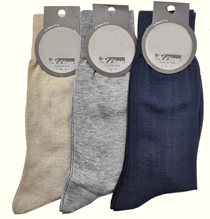 Chaussette homme fil d’ecosse – Image 5