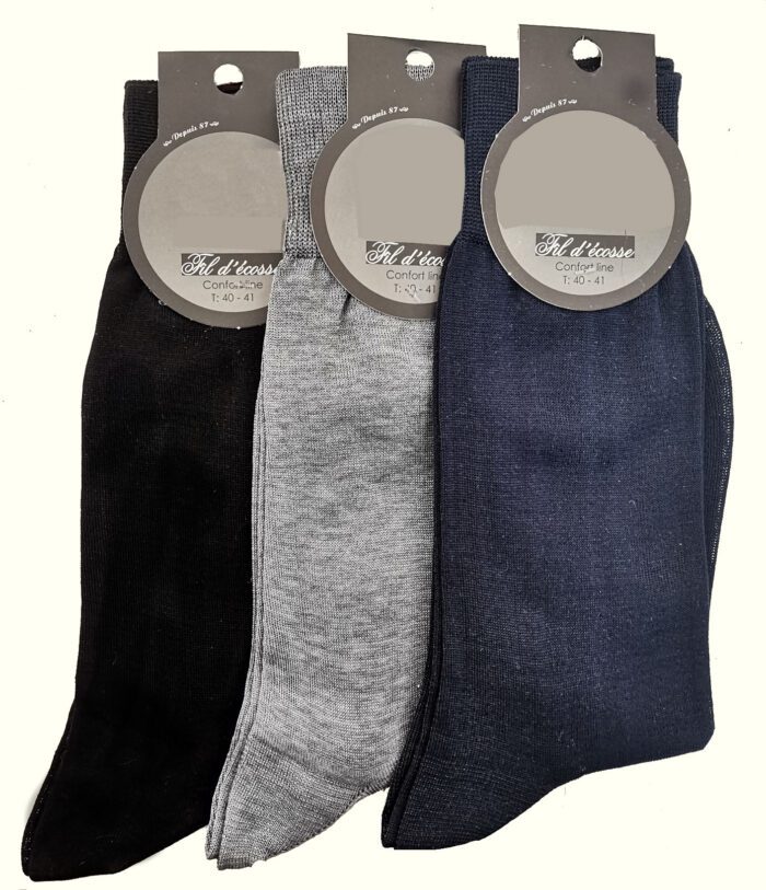 Chaussette homme fil d’ecosse – Image 8