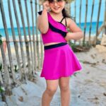 MAILLOT FILLE JUPETTE ROSE