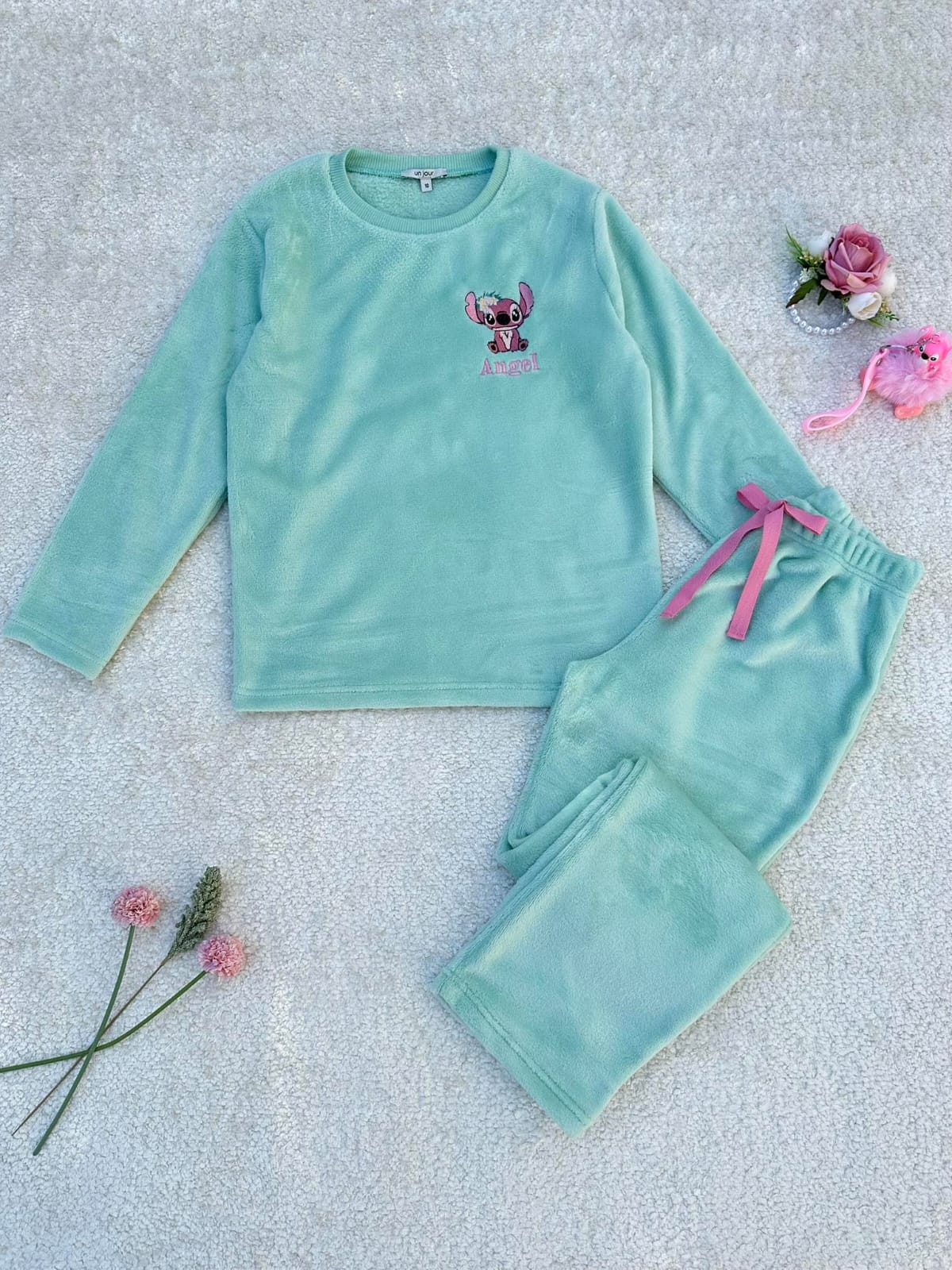 GFFF.jpeg PYJAMA FILLE POLAIRE – Image 1