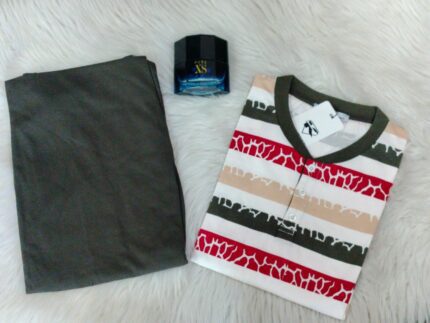 Pyjama Homme manches longues Deux Pièces