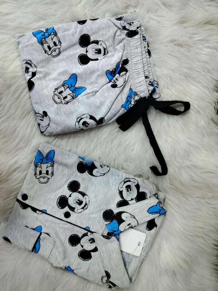 Pyjama chemise coton Mickey – Image 2