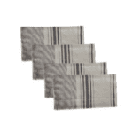Lot de 4 Serviettes de Cuisine en Coton 45X55 CM