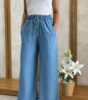 Pantalon Femme Décontracté en jean fluide