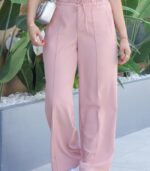 Pantalon Femme Large Taille Haute – Image 3