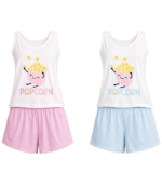 PYJAMA FEMME SHORT POP CORN
