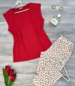 Pyjama femme confortable & élégant – Douceur au quotidien – Image 2