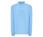 Polo homme piqué 100% coton manche longue – Image 3