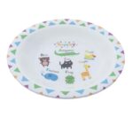 Assiette en Mélamine – Animaux Amusants – Image 2