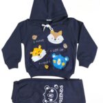 JOGGING GARCON MARINE