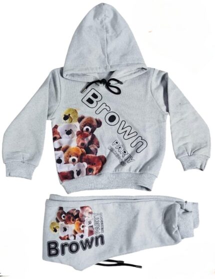 JOGGING GARCON GRIS